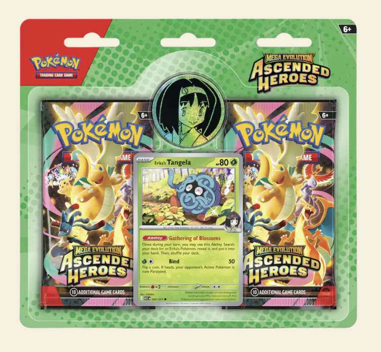 Pokemon: Ascended Heroes 2-Pack Blister