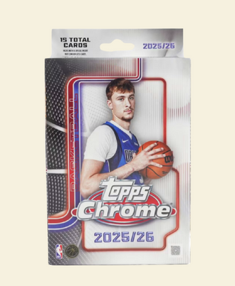 compare product 2025-26 Topps Chrome Basketball Hanger Box