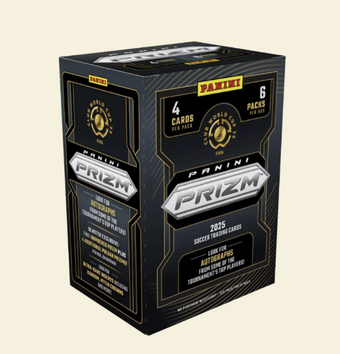 compare product 2025 Panini Prizm FIFA Club World Cup Soccer Blaster Box
