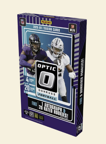 compare product 2025 Panini Donruss Optic Football Hobby Box