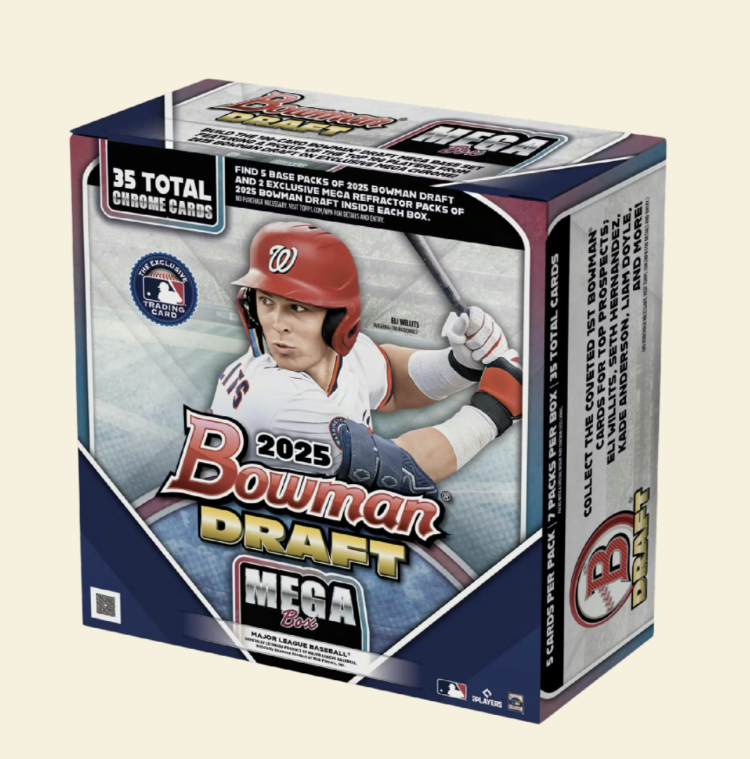 2025 Bowman Draft Baseball Mega Box