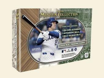 compare product 2025 Topps Museum Collection Baseball Hobby Box