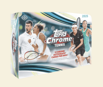 compare product 2025 Topps Chrome Tennis Breakers Delight Box