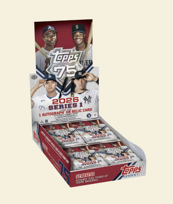 compare product 2026 Topps Series 1 Baseball Hobby Box