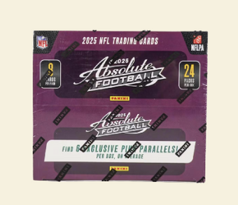 compare product 2025 Panini Absolute Football Retail Box