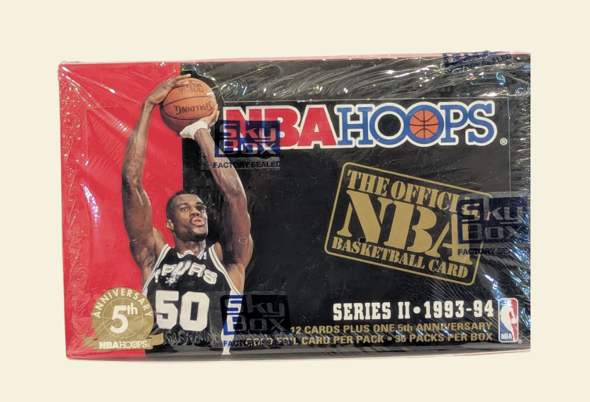 1993-94 Skybox NBA Hoops Premium Series 2 Basketball Hobby Box