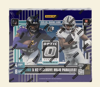 compare product 2025 Panini Donruss Optic Football H2 Box