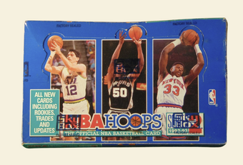 compare product 1992-93 Skybox NBA Hoops Series II Basketball Hobby Box