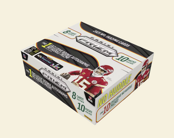 compare product 2025 Panini Prizm Football No Huddle Box