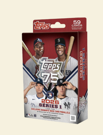 compare product 2026 Topps Series 1 Baseball Hanger Box