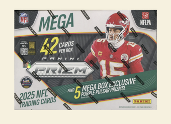compare product 2025 Panini Prizm Football Mega Box