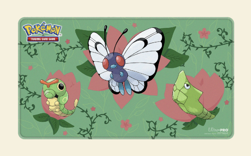 Pokemon: Ultra Pro Caterpie Evolutions Stitched Playmat