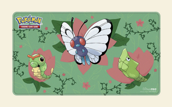 compare product Pokemon: Ultra Pro Caterpie Evolutions Stitched Playmat