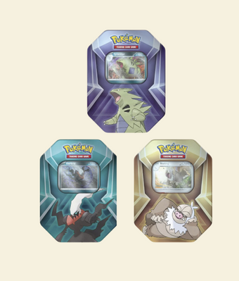 compare product Pokemon: Triple Whammy Collector Tin