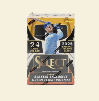 compare product 2025 Panini Select Baseball Hobby Blaster Box