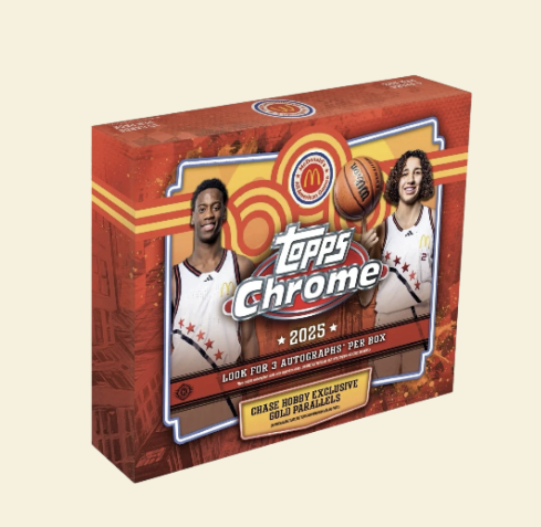 2025-26 Topps Chrome Mcdonald's All-American Basketball Hobby Box
