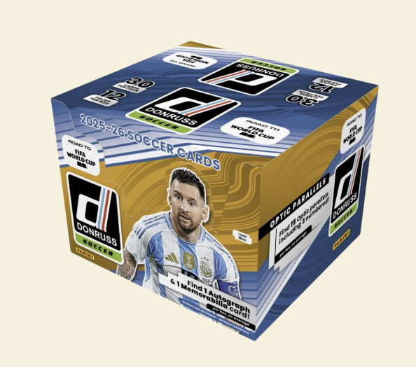 2025-26 Panini Donruss Road To FIFA World Cup 26 Soccer Hobby Box