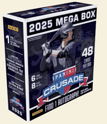 2025 Panini Crusade Baseball Mega Box