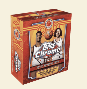 compare product 2025-26 Topps Chrome McDonald's All-American Basketball Mega Box