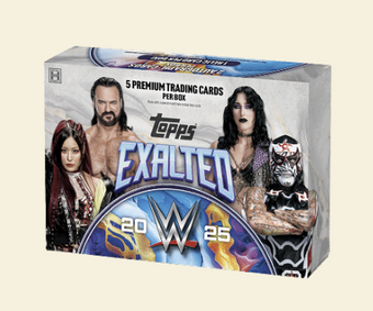 compare product 2025 Topps Exalted WWE Hobby Box