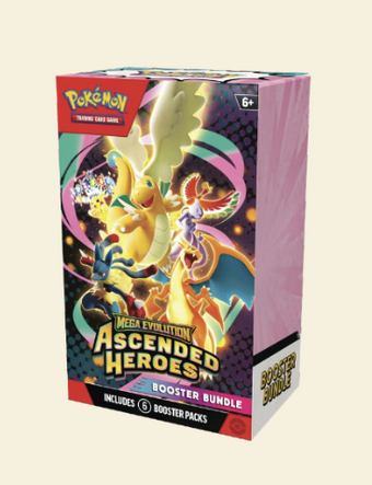 compare product Pokemon: Ascended Heroes Booster Bundle