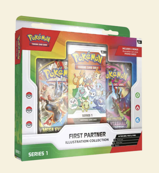 Pokemon: First Partner Illustration Collection Series 1