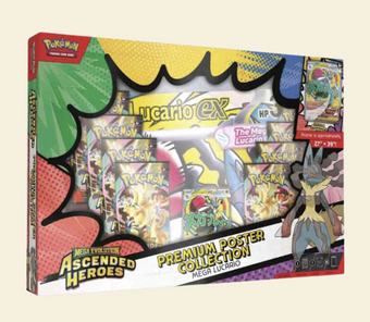 compare product Pokemon: Ascended Heroes Premium Poster Collection