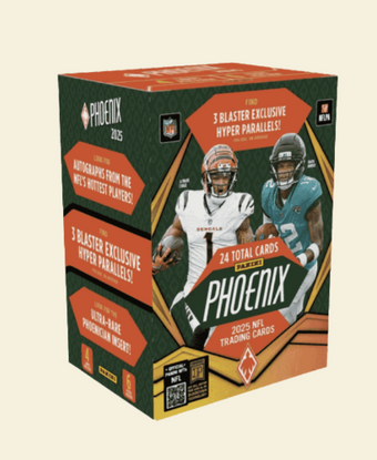 compare product 2025 Panini Phoenix Football Blaster Box (Hyper Parallels)