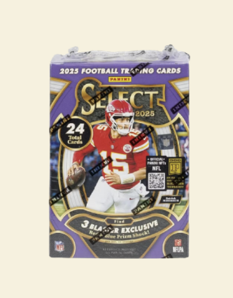 2025 Panini Select Football Blaster Box (Red & Blue Prizms!)