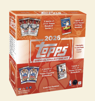compare product 2026 Topps MLB x NBA Official Collectors Kit