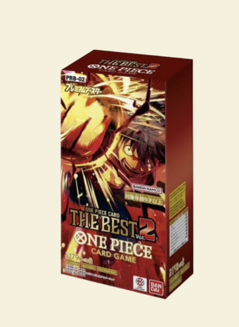 compare product One Piece: The Best Vol. 2 Japanese Booster Box (PRB-02)