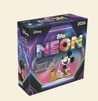compare product 2026 Topps Disney Neon Mega Box