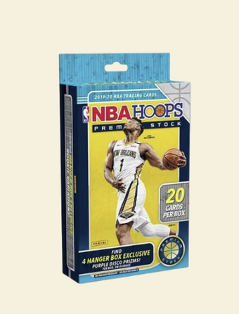 compare product 2019-20 Panini Hoops Premium Stock Basketball Hanger Box