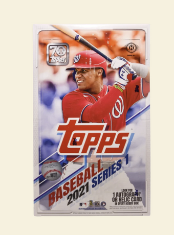 compare product 2021-22 Topps Series 1 Baseball Hobby Box