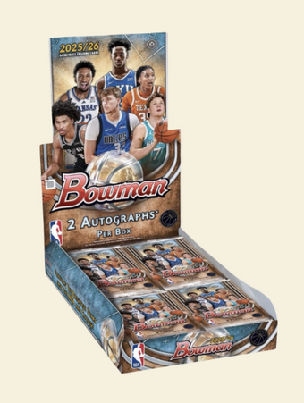 compare product 2025-26 Bowman Basketball Hobby Box