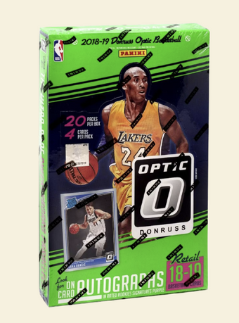 compare product 2018-19 Panini Donruss Optic Basketball Retail Box
