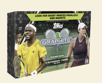 compare product 2026 Topps Graphite Tennis Hobby Box