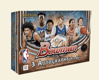 compare product 2025-26 Bowman Basketball Breakers Delight Box
