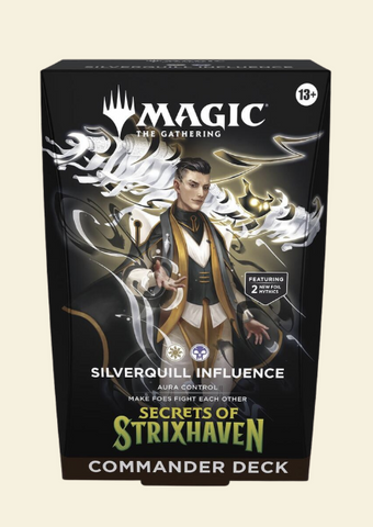 compare product MTG: Silverquill Influence Secrets of Strixhaven Commander Deck