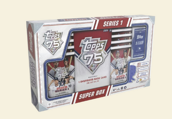 compare product 2026 Topps Series 1 Baseball Super Box