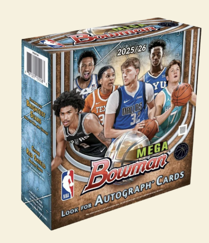 2025-26 Bowman Basketball Mega Box