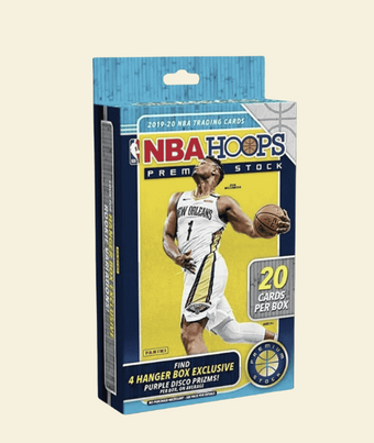 compare product 2019-20 Panini Hoops Premium Stock Basketball Hanger Box