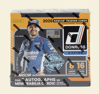 compare product 2026 Panini Donruss Racing Hobby Box