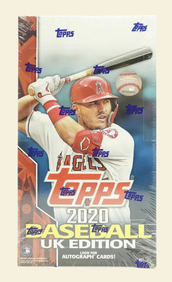 compare product 2020 Topps Baseball UK Edition Hobby Box