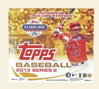 compare product 2013 Topps Series 2 Baseball Jumbo HTA Box