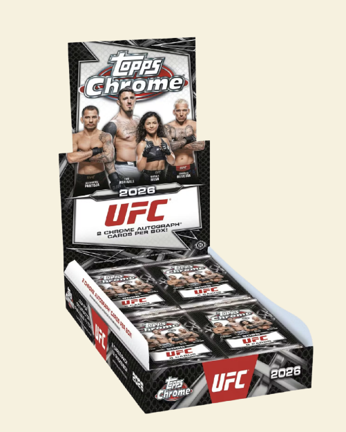 2026 Topps Chrome UFC Hobby Box