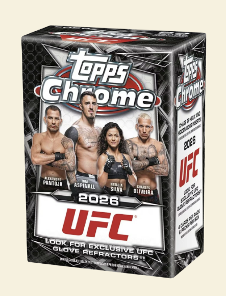 2026 Topps Chrome UFC Blaster Box