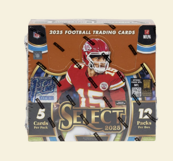 compare product 2025 Panini Select Football 1st Off The Line FOTL Hobby Box