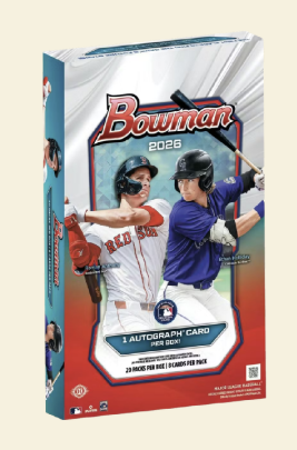 compare product 2026 Bowman Baseball Hobby Box