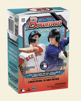 compare product 2026 Bowman Baseball Blaster Box